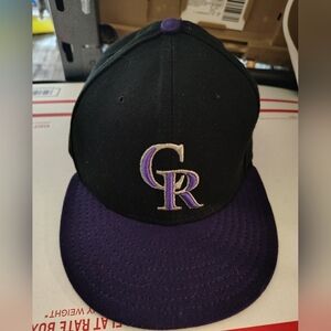 Colorado Rockies New Era On-Field Fitted Hat - 7 3/8